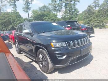  Salvage Jeep Grand Cherokee