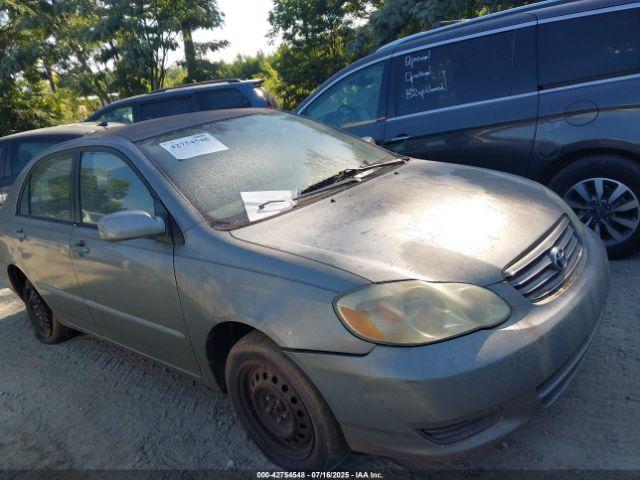  Salvage Toyota Corolla