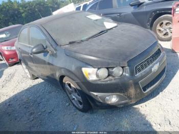  Salvage Chevrolet Sonic