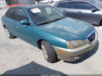  Salvage Hyundai ELANTRA