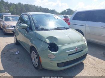  Salvage FIAT 500