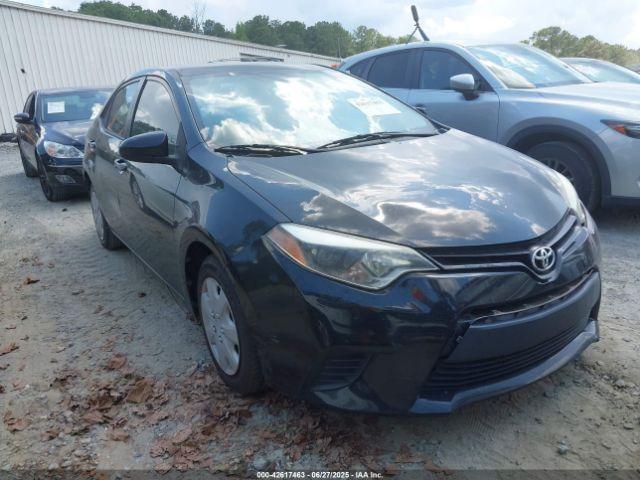  Salvage Toyota Corolla