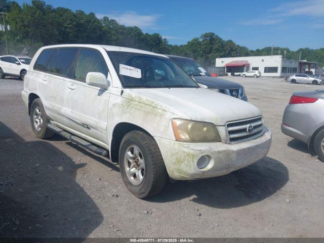  Salvage Toyota Highlander