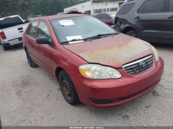  Salvage Toyota Corolla
