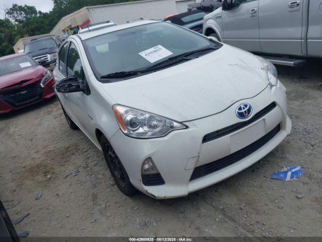  Salvage Toyota Prius c