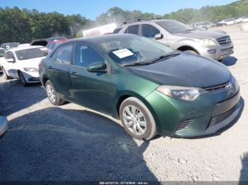  Salvage Toyota Corolla