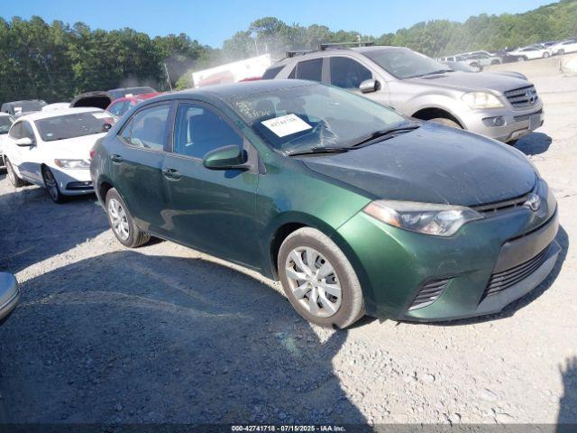  Salvage Toyota Corolla