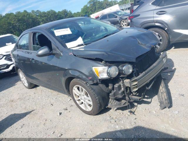  Salvage Chevrolet Sonic