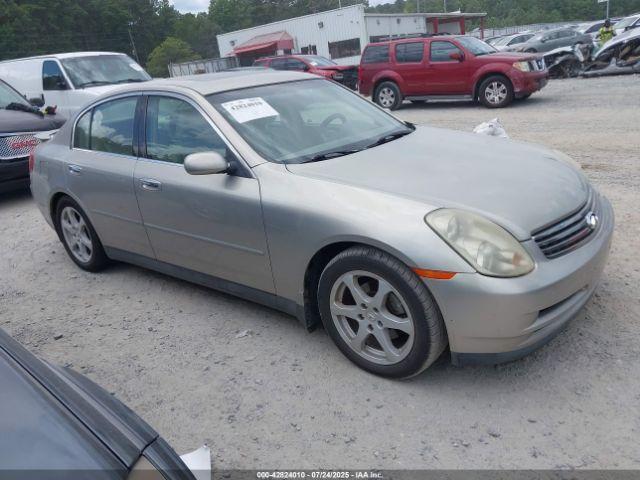  Salvage INFINITI G35