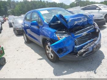  Salvage Chevrolet Trax