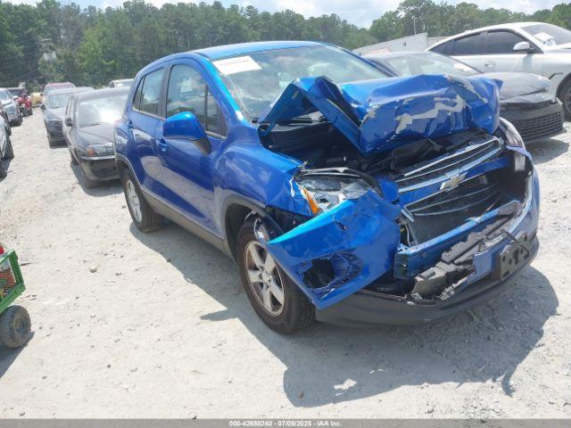  Salvage Chevrolet Trax