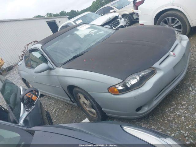  Salvage Chevrolet Monte Carlo
