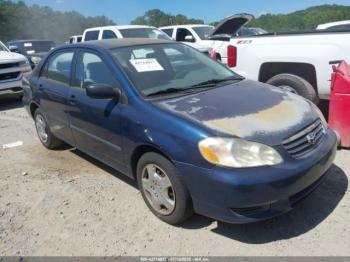  Salvage Toyota Corolla