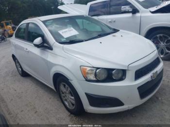  Salvage Chevrolet Sonic