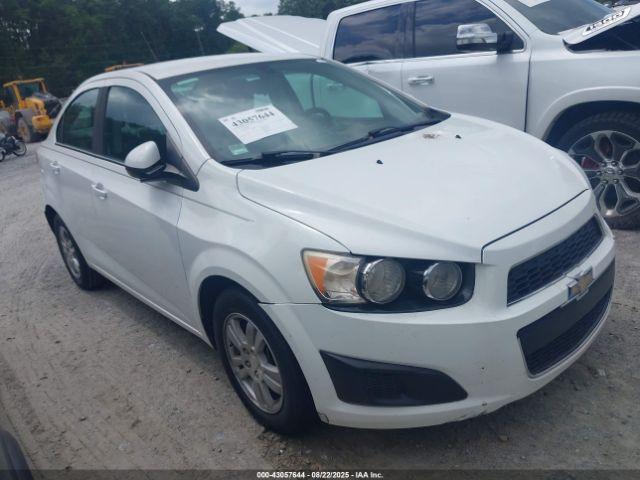  Salvage Chevrolet Sonic