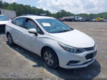  Salvage Chevrolet Cruze