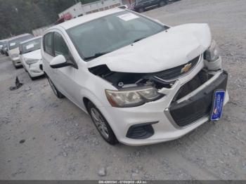  Salvage Chevrolet Sonic