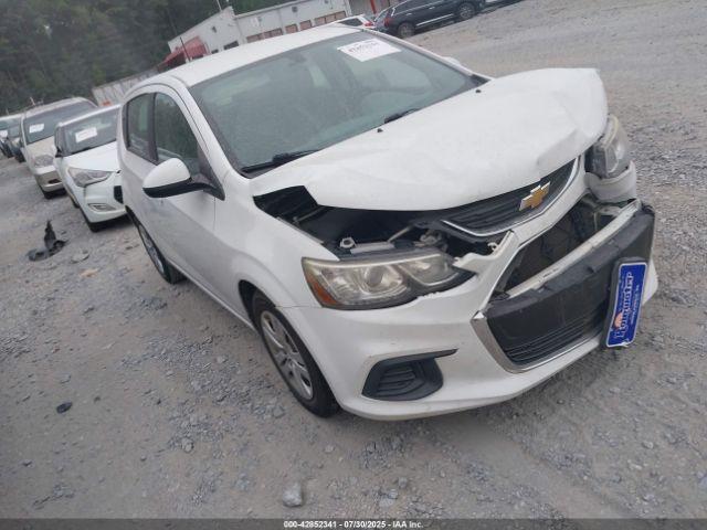  Salvage Chevrolet Sonic
