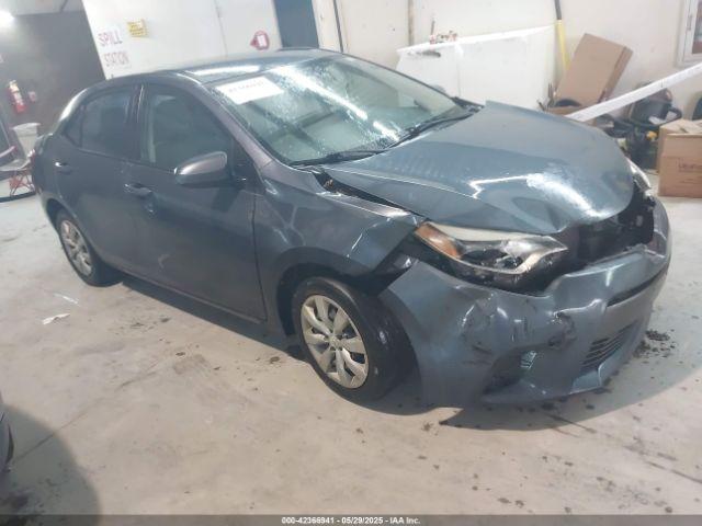  Salvage Toyota Corolla