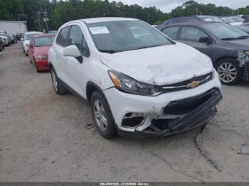  Salvage Chevrolet Trax