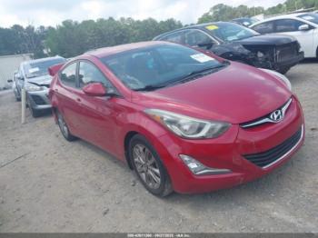  Salvage Hyundai ELANTRA