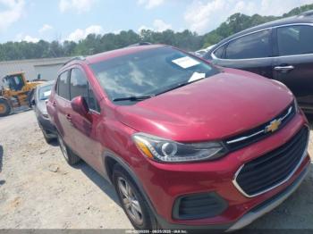  Salvage Chevrolet Trax
