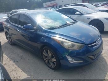  Salvage Hyundai ELANTRA