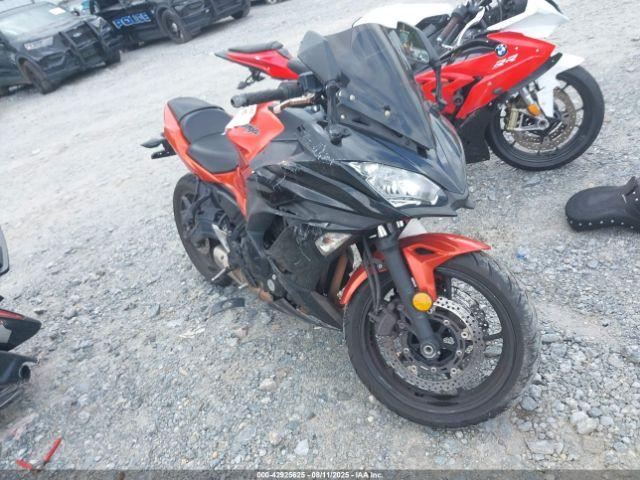  Salvage Kawasaki Ex650