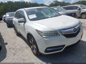 Salvage Acura MDX