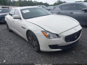  Salvage Maserati Quattroporte