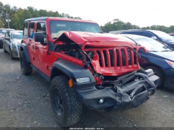  Salvage Jeep Wrangler