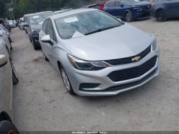  Salvage Chevrolet Cruze