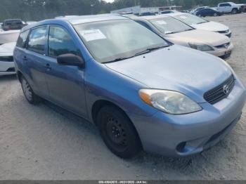 Salvage Toyota Matrix