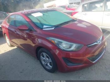  Salvage Hyundai ELANTRA