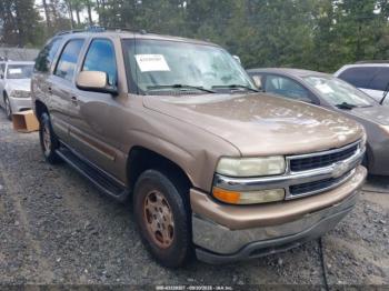 Salvage Chevrolet Tahoe