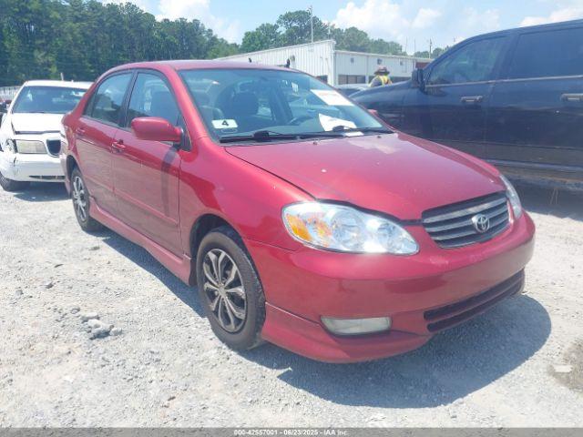  Salvage Toyota Corolla
