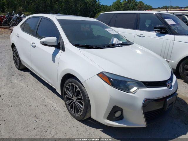  Salvage Toyota Corolla