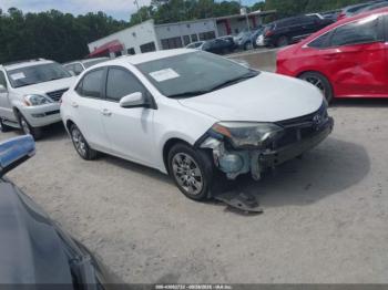  Salvage Toyota Corolla
