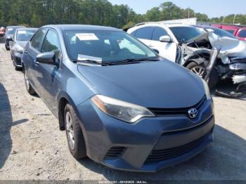  Salvage Toyota Corolla