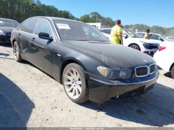  Salvage BMW 7 Series