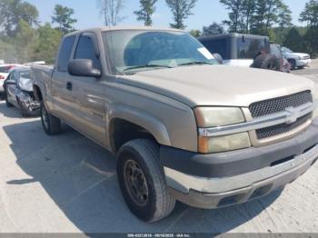  Salvage Chevrolet Silverado 2500