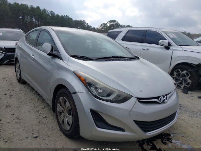  Salvage Hyundai ELANTRA