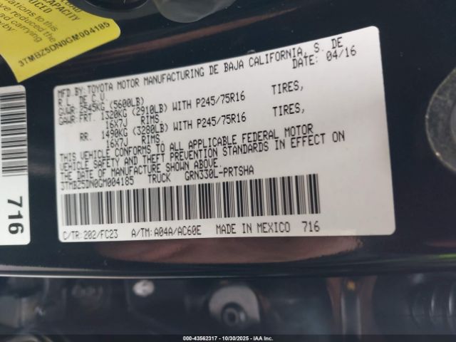 Toyota Tacoma Sr5 Image 5