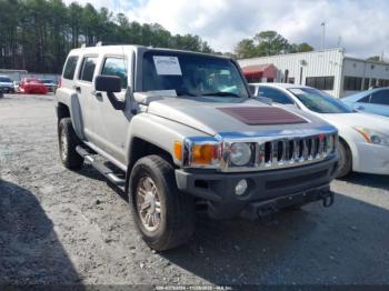  Salvage HUMMER H3 Suv