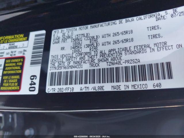Toyota Tacoma Sr5 2wd Image 10