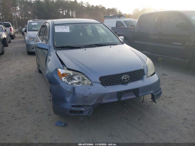  Salvage Toyota Matrix