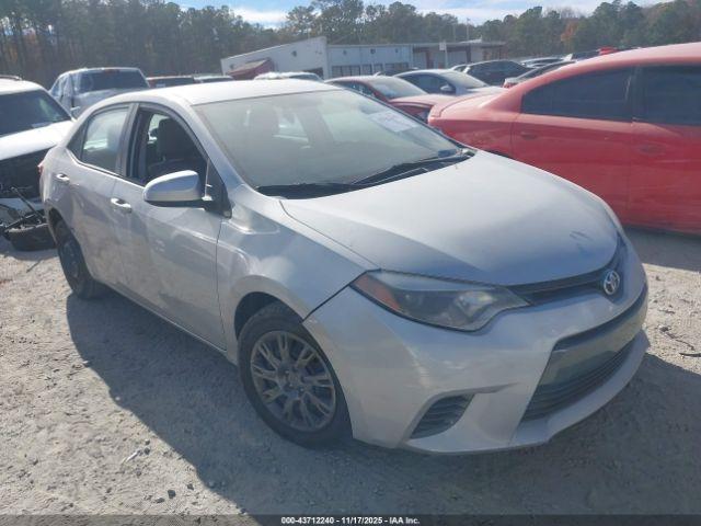  Salvage Toyota Corolla