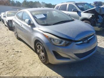  Salvage Hyundai ELANTRA