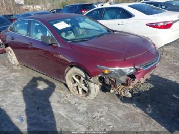  Salvage Chevrolet Malibu