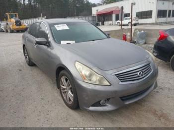  Salvage INFINITI G37x
